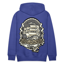 Load image into Gallery viewer, Men’s nautical hoodie - royal blue
