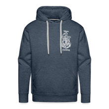 Load image into Gallery viewer, Men’s nautical hoodie - heather denim
