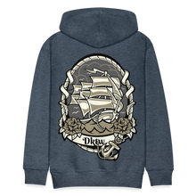 Load image into Gallery viewer, Men’s nautical hoodie - heather denim
