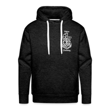 Load image into Gallery viewer, Men’s nautical hoodie - charcoal grey
