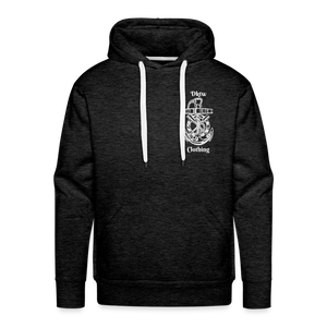 Men’s nautical hoodie - charcoal grey