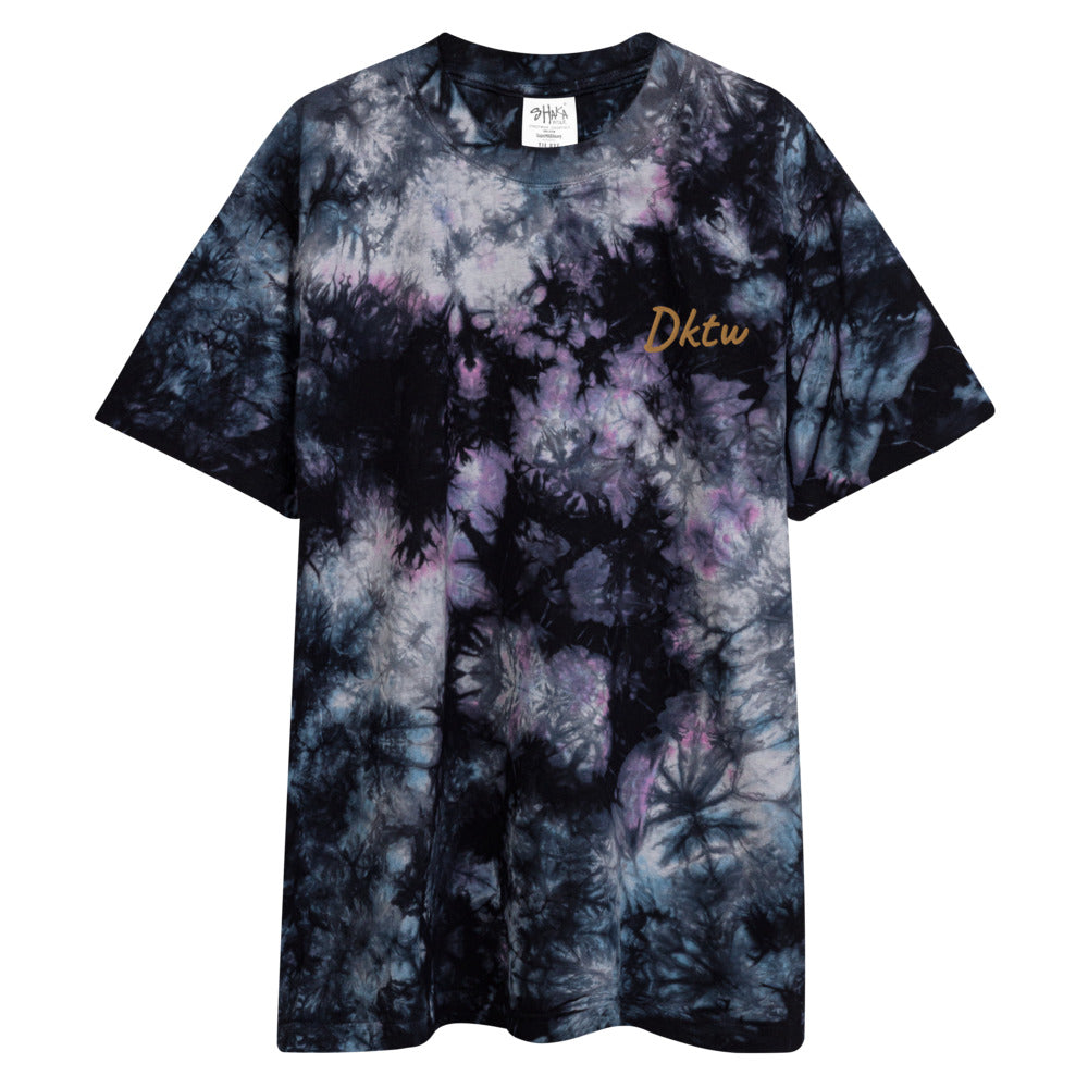 Oversized tie dye