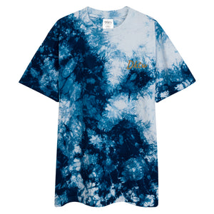 Oversized tie dye